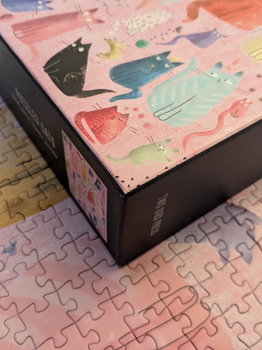 Two Bird Press 1000 Piece Puzzle - Puzzled Cats - Picture 6 of 9